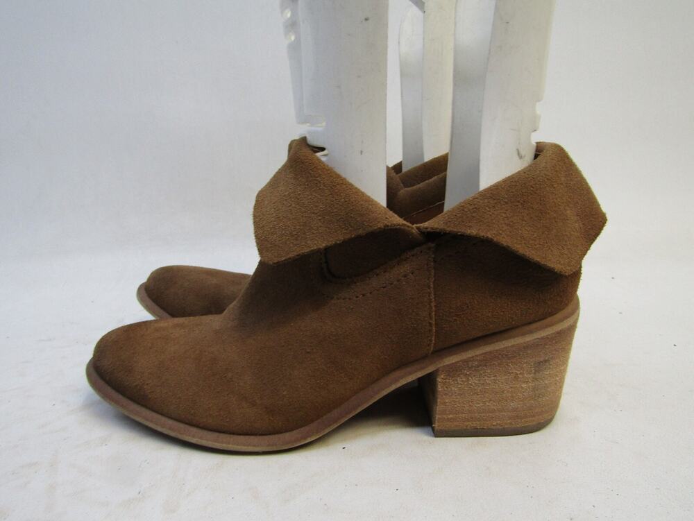 BP Womens Size 5.5 M Brown Suede Ankle Fashion Boots Bootie